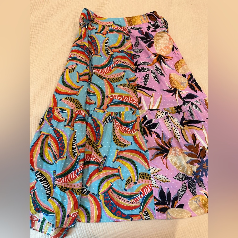 FARM Rio Colorful Wrap Skirt - Picture 3 of 4